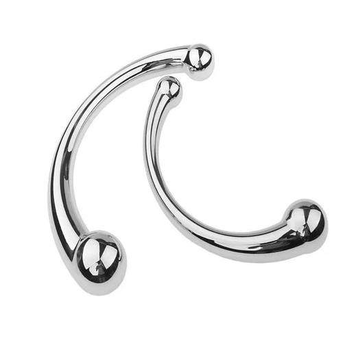 Ended Stainless Elegant 5858 Steel Double Anal Hook 0801